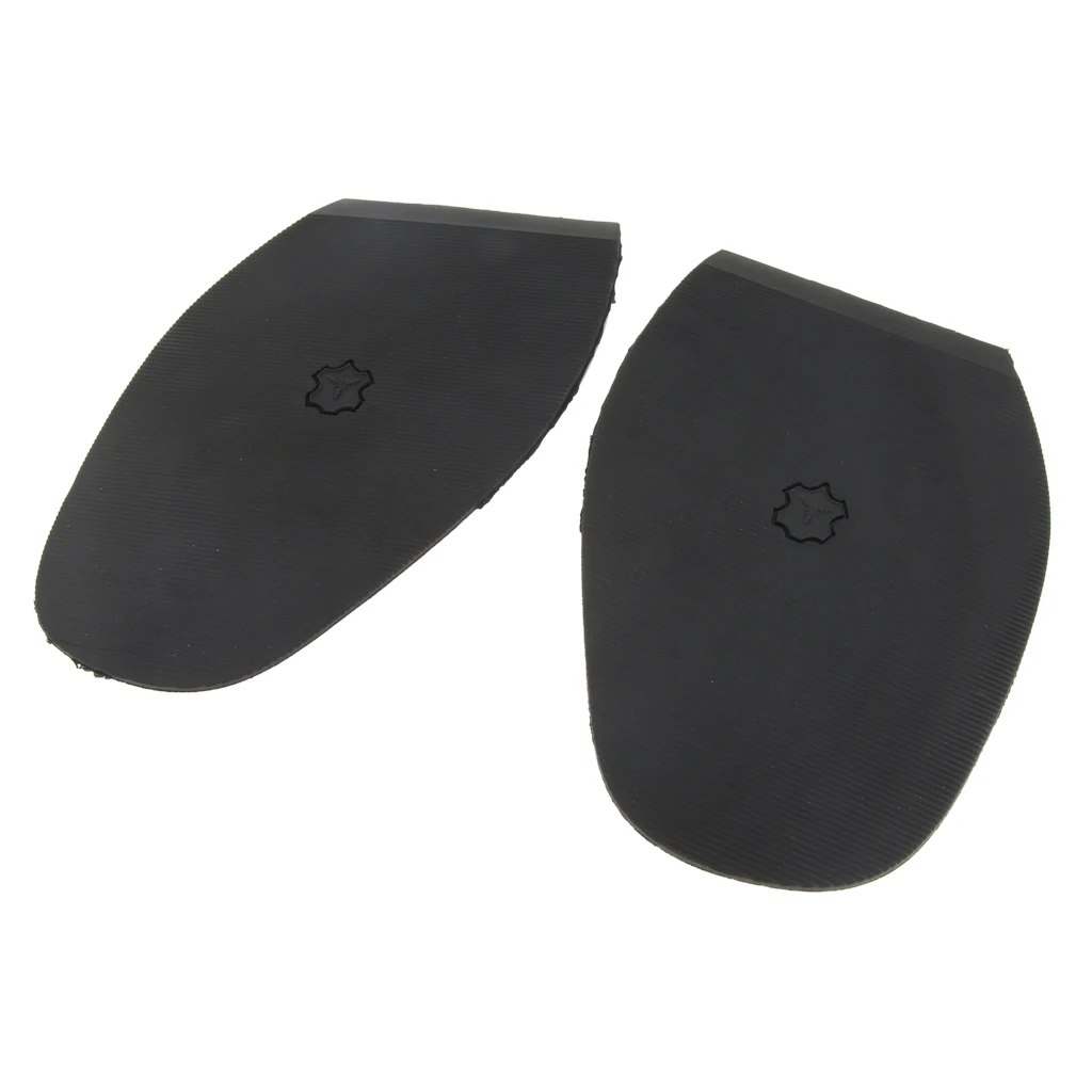 Rubber Glue On Half Soles Anti Slip Shoe Repair Tips Pad Replacement Black Half Outsole Replacement DIY Mat Cushion Forefoot Pad