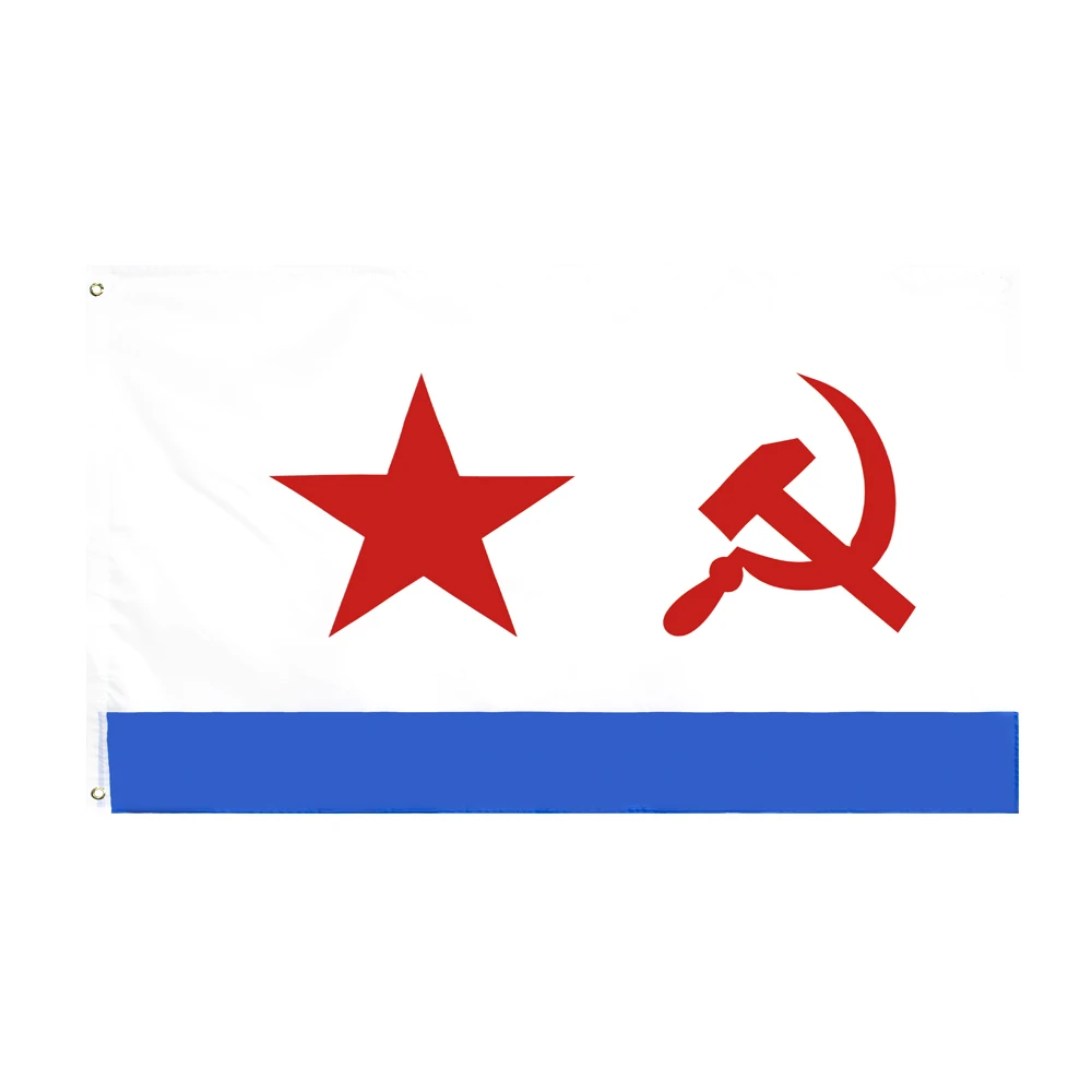 3Jflag 3x5Fts 90X150cm USSR Russian Army Military Soviet Union And Vice Versa CCCP Naval Navy Flag