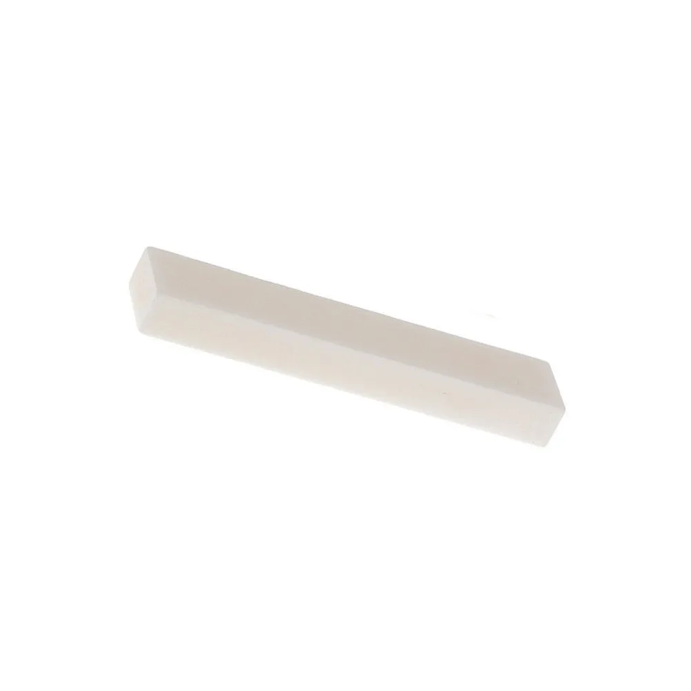 Tuerca de hueso Universal en blanco, instrumento de cuerda de 52x10x6mm, piezas de tuerca de hueso DIY, ukelele de bajo, accesorios de guitarra acústica Banjo