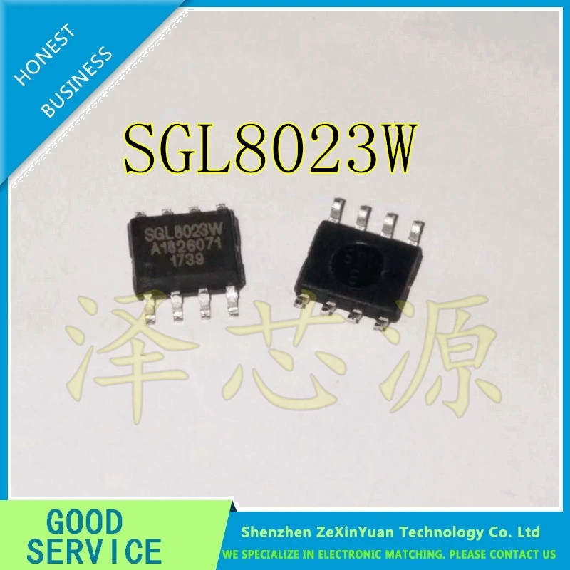30 قطعة/الوحدة SGL8023W SGL8023 SOP-8 قناة واحدة DC LED ضوء التحكم باللمس رقاقة جديد الأصلي