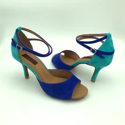 Zapatos de baile latino cómodos para mujer, zapatos de baile de salón, salsa, tango, tacón bajo, 6237SBS, nuevo, disponible