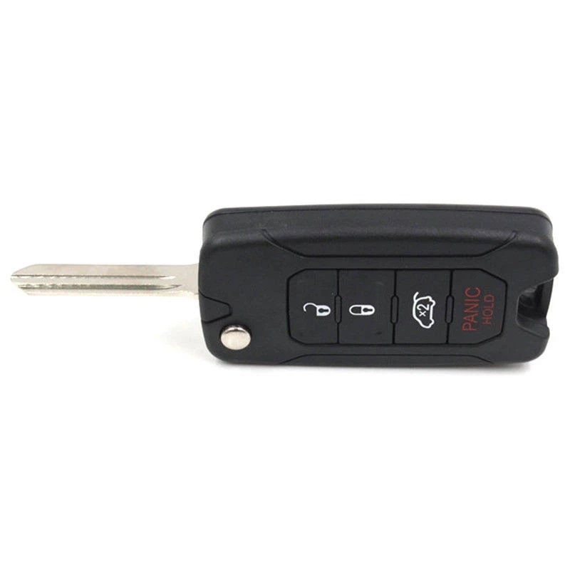 KEYECU 315MHz 433MHz ID46 Chip Modified Flip Folding 4 Button For Chrysler 200 300 Sebring PT Cruiser Liberty Remote Car Key Fob