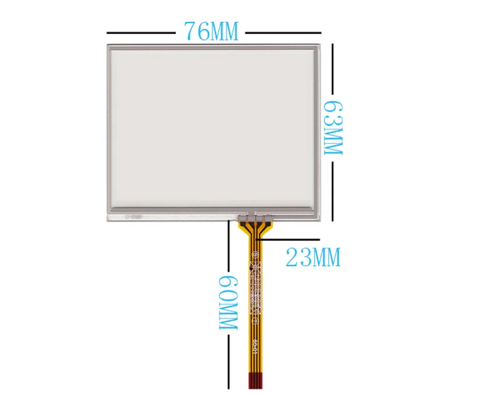

Сенсорный экран 3,5 дюйма, 76*63, 4 провода