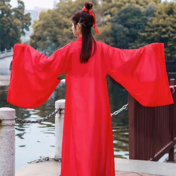 Chinese Traditional Folk Dance Costume Women Ancient Hanfu Dress Oriental Style Tang Dynasty Dance Clothing Girl Fairy Cosplay