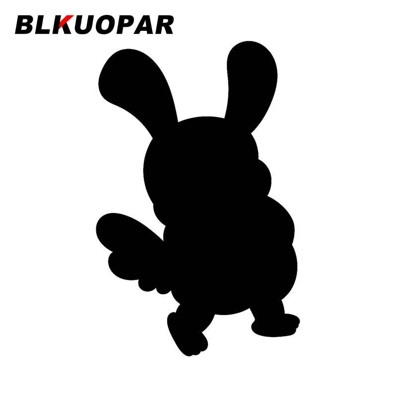 BLKUOPAR для девушки с злым лицом даёт ранние креативные наклейки с защитой от царапин декор для ветрового стекла и багажника