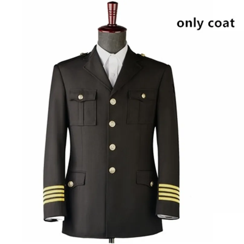 High-Grade Work Wear Men\'s Spring And Autumn Business Suit Coat Classical Business Uniform Security Guard For Cosplay Gift