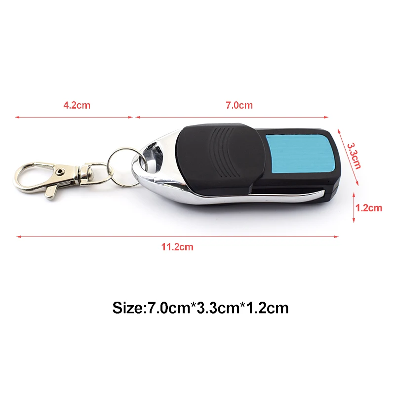 Garage Remote Control Compatible With NICE FLOR-S FLO2R-S FLO4R-S FLORS FLO2RS FLO4RS ERA INTI ON2E ON2 433.92MHz Rolling Code