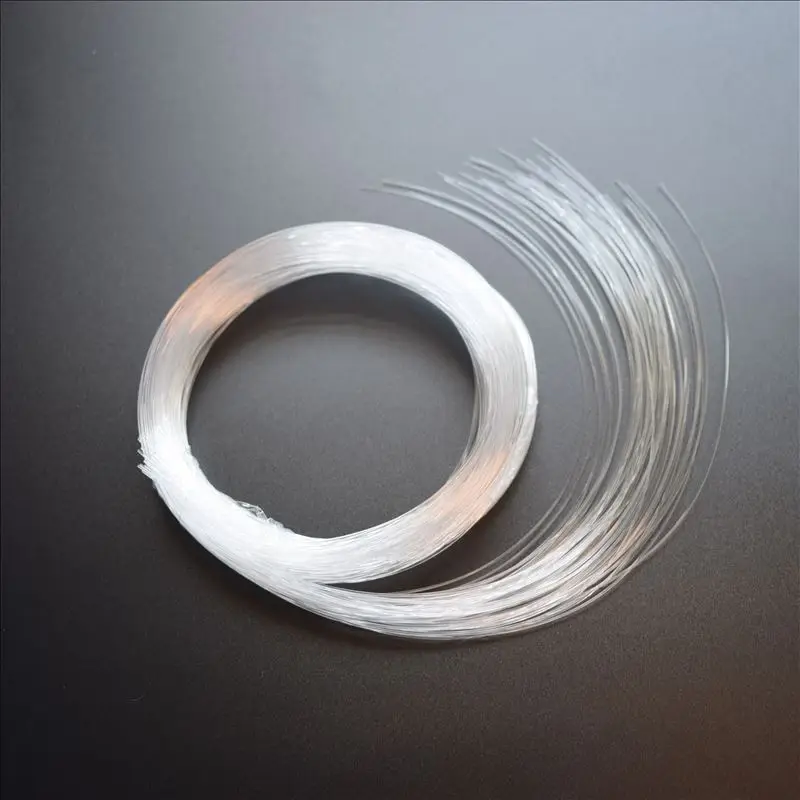 

50～100PCS X 0.5mm X 4 Meter long end glow PMMA optic fiber cable for all kind of led light engine driver