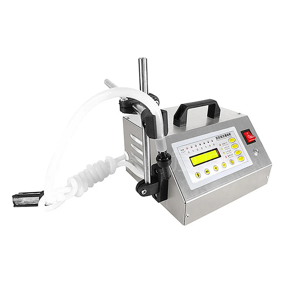 GFK-100 CNC 액체 주류 충전 기계, 소형 액체 정량 충전 기계, 완전 자동 정량