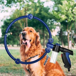 Pet Dog Cat Shower Tool 360 Washing Sprayers Ring-Shaped Quick Bath Cleaning Washing Bath Sprayers Pet Supplies Bathing Tool