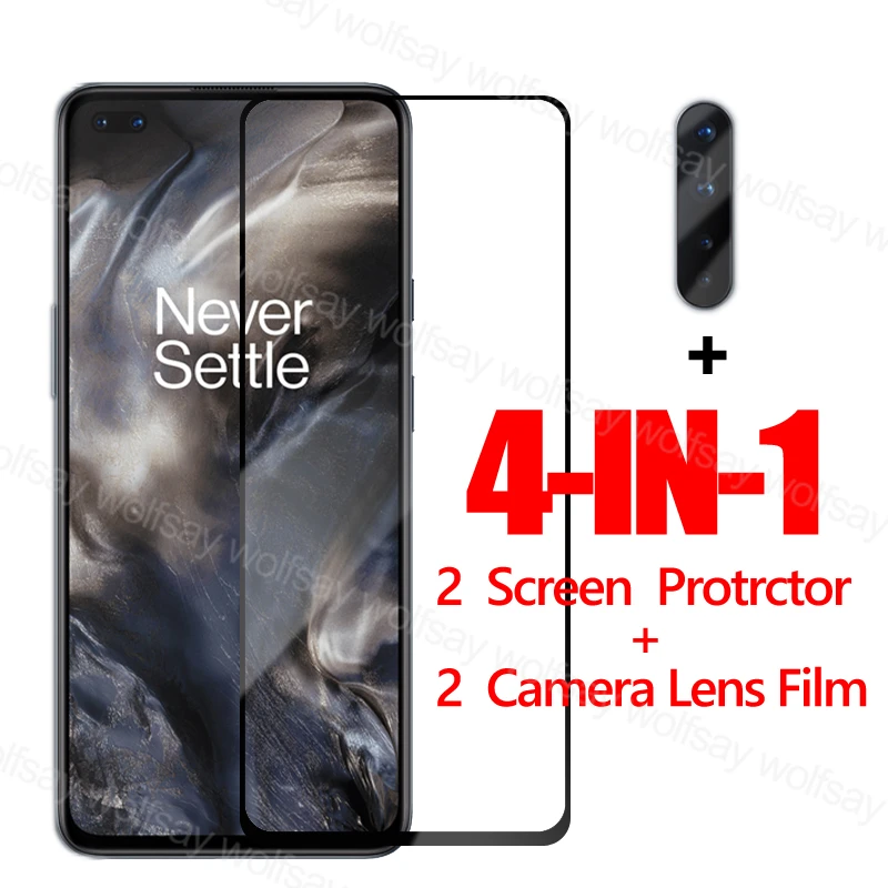 

Полное клейкое стекло для OnePlus Nord Защитная пленка для экрана для OnePlus 8T 7T Nord Закаленное стекло Защитная пленка для телефона для OnePlus Nord