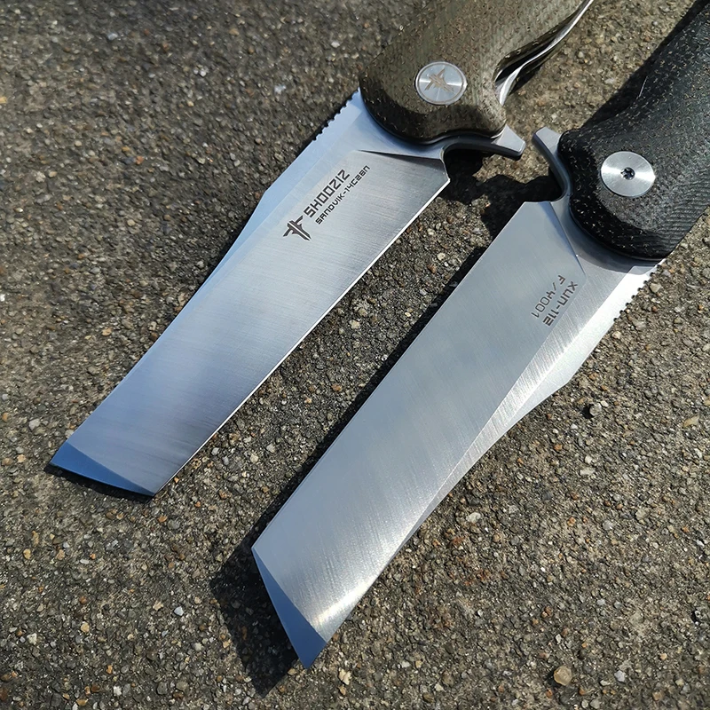 SHOOZIZ 14C28N стальной тактический складной нож льняная ручка Miktar шариковый подшипник для кемпинга самообороны Карманный охотничий инструменты для чистки овощей и фруктов