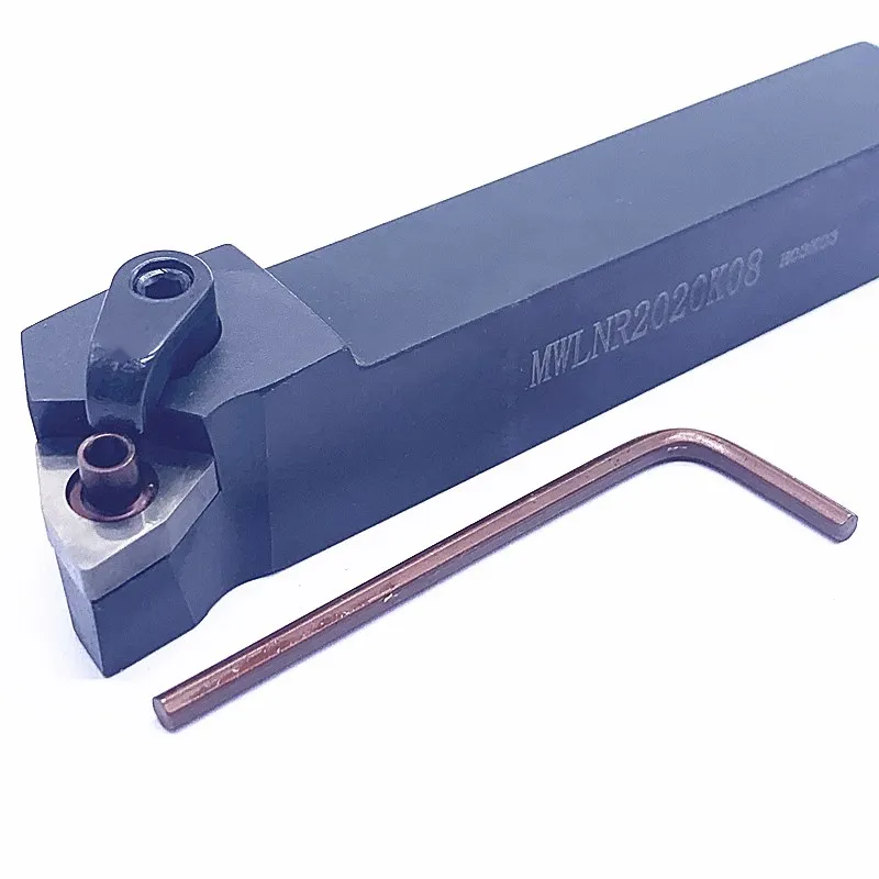 1PCS MWLNR/L1616H08 MWLNR/L2020K08 MWLNR/L2525M08 Portautensili + 10PCS WNMG080404/WNMG080408 Carburo Cementato combinazione lama