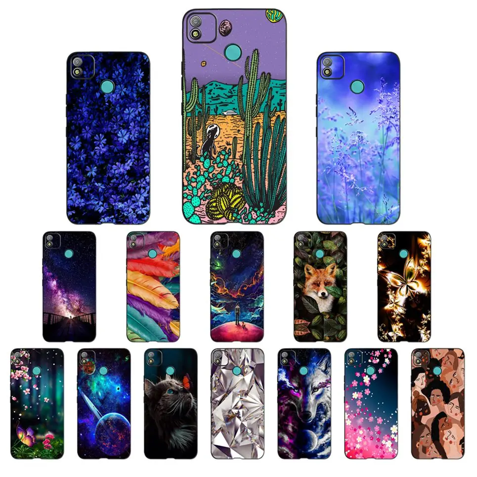 6.0 Cases For Tecno Pop 4 Case BC2c BC1s Fashion Fundas Soft Silicone Housing For Tecno Pop4 Cover Coque Shockproof Bumper