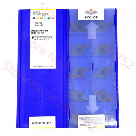 ZCC.CT DNMG150404-DM DNMG150408-DM DNMG150604-DM DNMG150608-DM DNMG150612-DM YBC252 YBC251 Carbide Insert DNMG Inserts