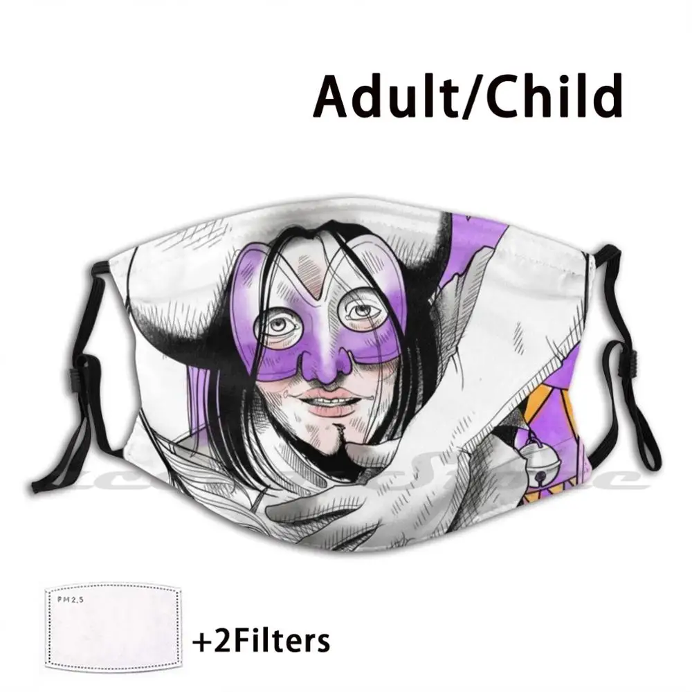 Clopin Trouillefou Custom Pattern Washable Filter Pm2.5 Adult Kids Mask Clopin Trouillefou Clopin Trouillefou Gobbo Di Notre