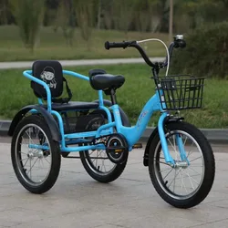Novas crianças gêmeas triciclos gêmeos crianças triciclos pedal bicicletas 3 rodas bicicleta