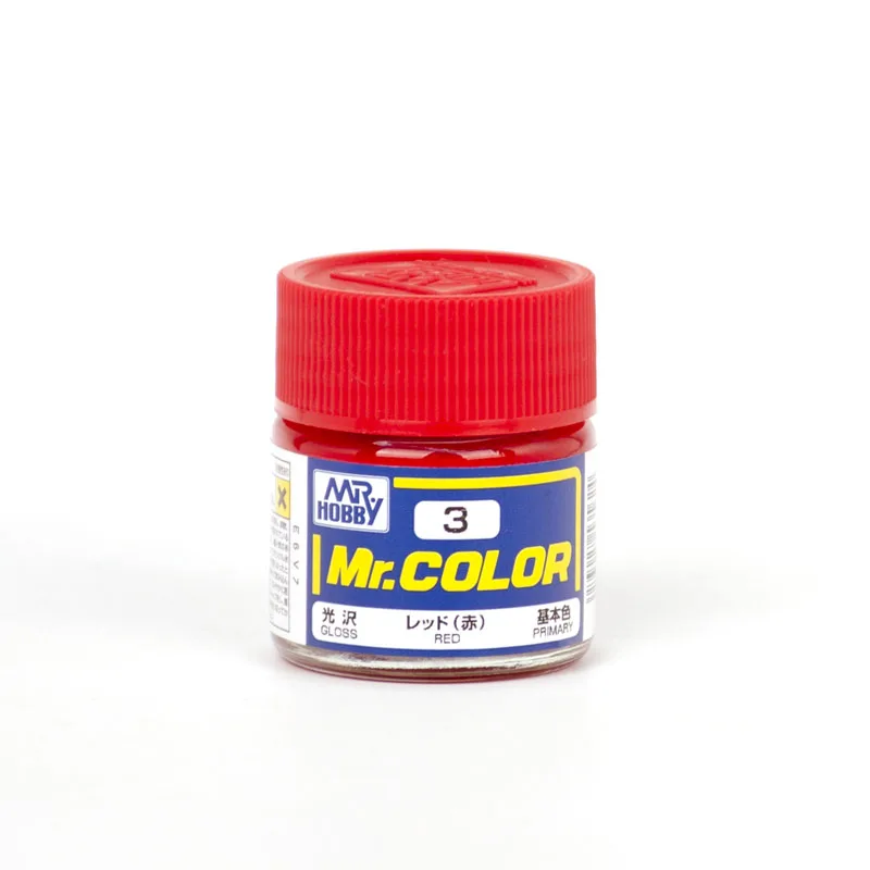 Gunze 10ML C1-C23 Mr Color Hobby Nitro Lacquers Oily Paint Draw Pigment For DIY Doll Military Model Handicraft Coloring Tool