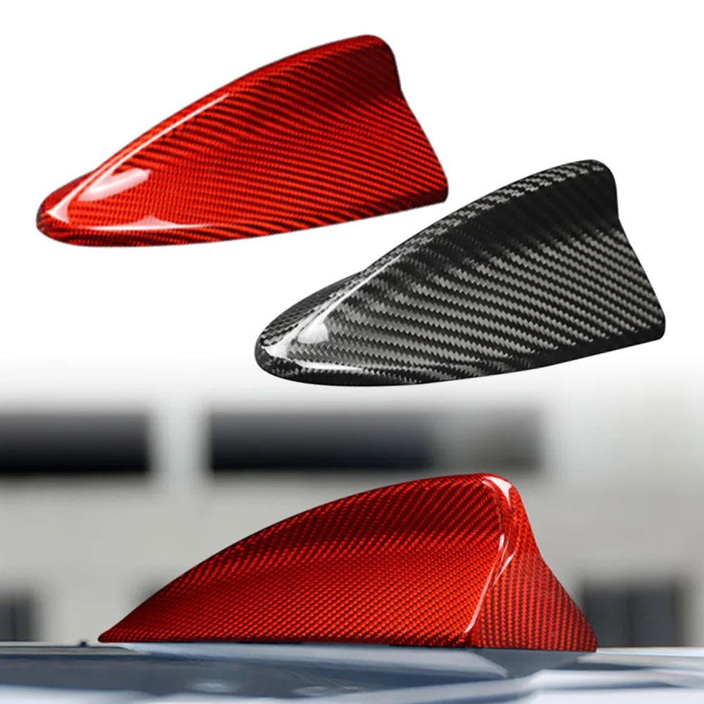 

Auto Shark Fin Antenna Cover Carbon Fiber Car Sticker For BMW 5 Series F07 GT F11 2009-2016 & X3 F25 X5 E70 X6 E71 E72