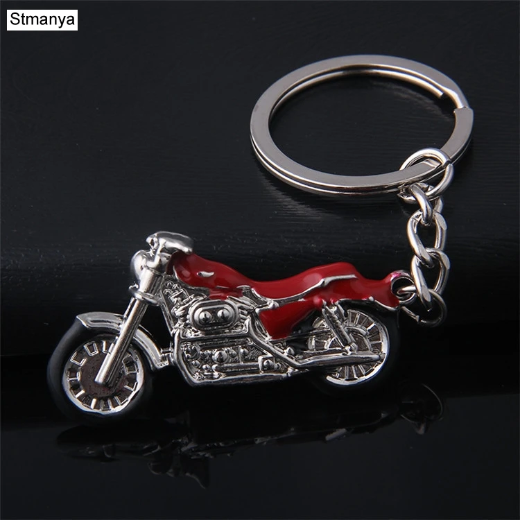 Fashion Mountain Motorcycle Key Chain New model Car Key ring key Holder Charm 3D crafts Party Gift Keychain