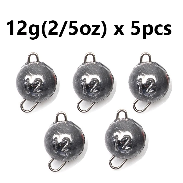 5 teile/los Angeln Gewicht Platinen 3g-28g Tiefe Wasser Kugel Gewicht mit Wirbel Runde Ball Platinen angelgerät Zubehör