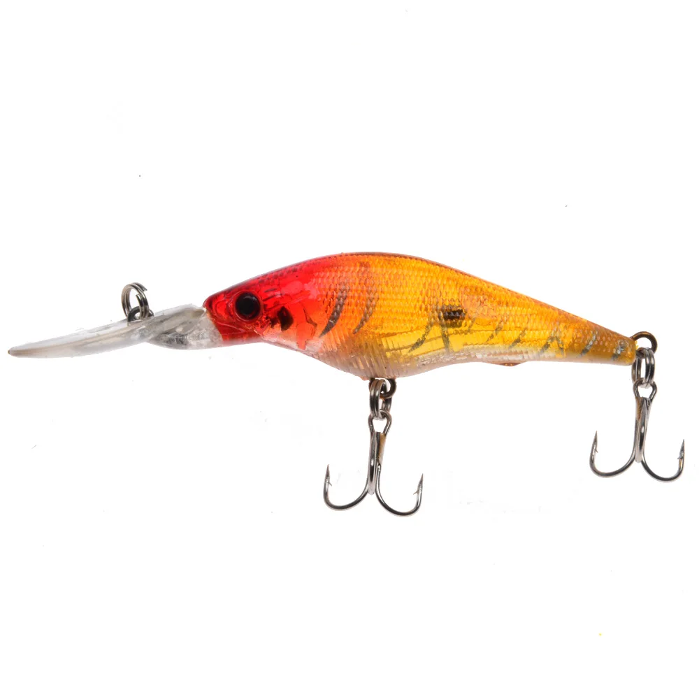 1PCS Minnow Fishing Lure 95mm 6.5g Topwater Hard Bait Wobbler Jig Bait Crankbait Carp Striped bass Pesca Fishing tackle SwimBait