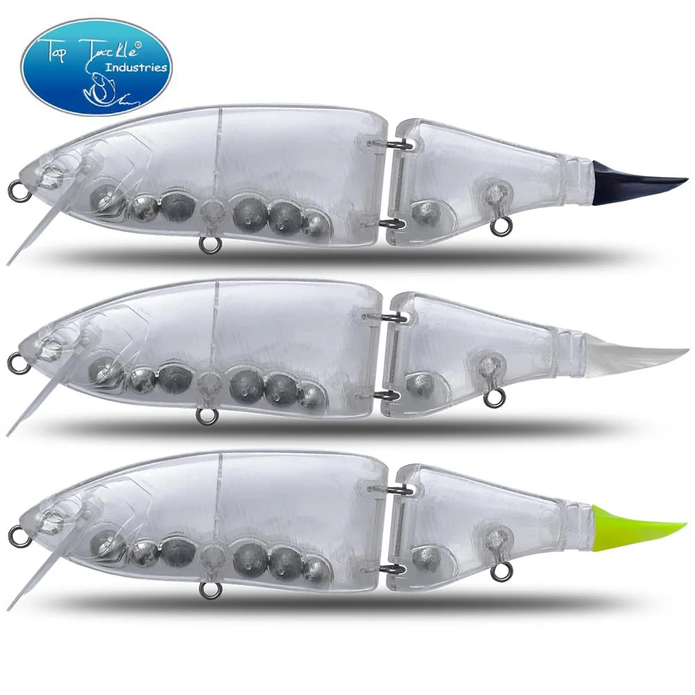 

Jointed Bait 185mm /220mm Shad Glider Unpainted Swimbait Lures Hard Body Floating Pike Fishing Tackle