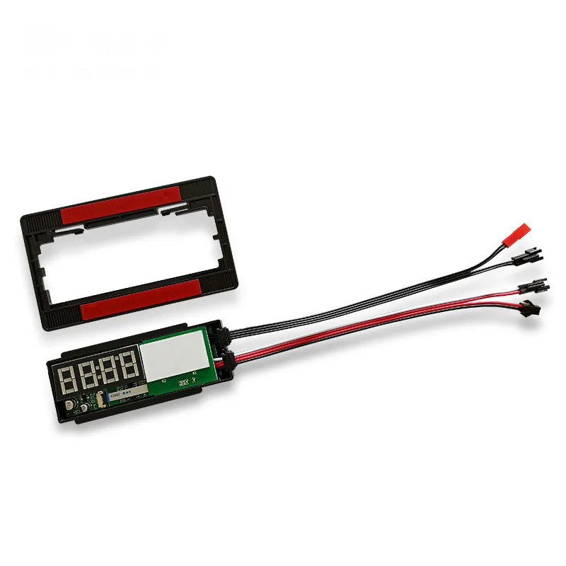 Interruttore a sfioramento a doppia chiave interruttore a specchio per bagno Smart LED Display a tempo e temperatura interruttore a sfioramento per specchio per il trucco del bagno