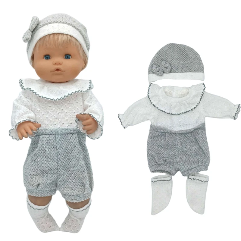 Baby Dolls Clothes Set 40Cm Doll Clothing Ropa Y Su Hermanita Accessories