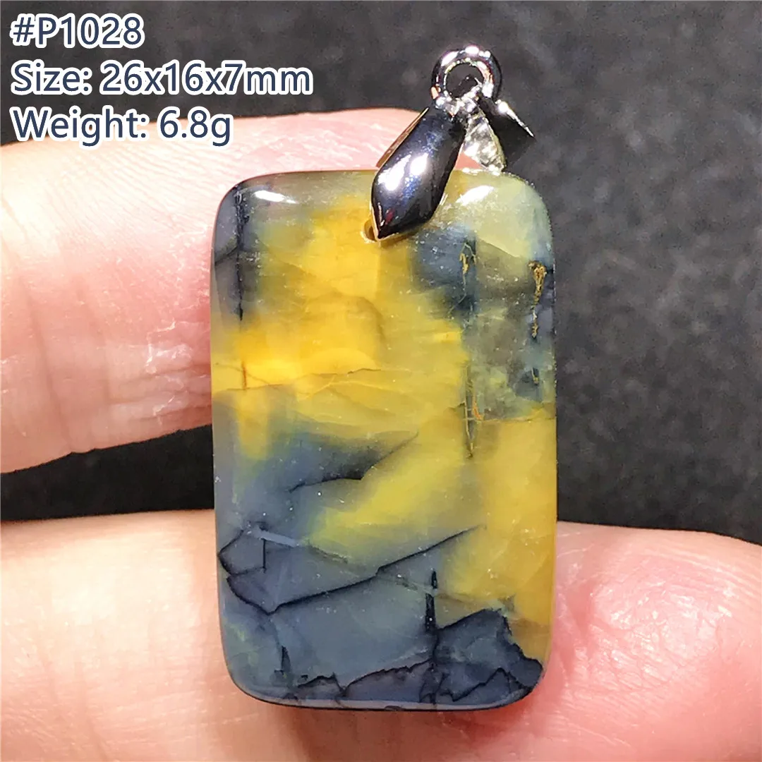 Top Natural Pietersite Stone Necklace Pendant For Women Man Luck Gift Crystal Silver Namibia Energy Gemstone Beads Jewelry AAAAA