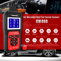 KONNWEI KW460 OBD2 Car Diagnostic Automotive Code Reader OIL TPMS Reset OBD 2 For Mercedes Benz Adapter ODB2 Scanner Auto Tools