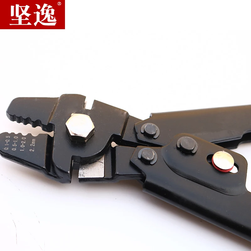 Fishing Crimping Pliers Wire Rope Crimper Hand Crimping Tools Set For Copper And Aluminum Oval Sleeves From 0.1mm-2.2mm