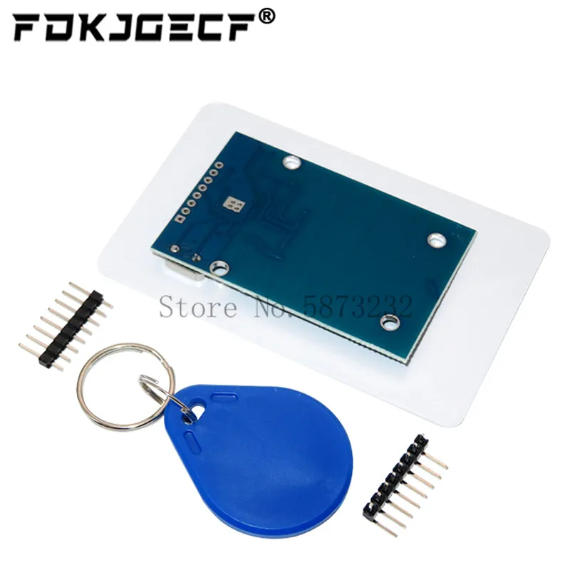 MFRC-522 RC-522 RC522 هوائي RFID IC اللاسلكية وحدة ل اردوينو IC مفتاح SPI الكاتب قارئ بطاقة IC القرب وحدة