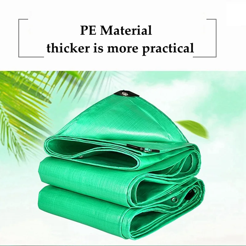 

0.32mm PE Tarpaulin Rainproof Cloth Outdoor Garden Greenhouse Plant Awning Pet House Cover Waterproof Shade Sail Truck Canopys