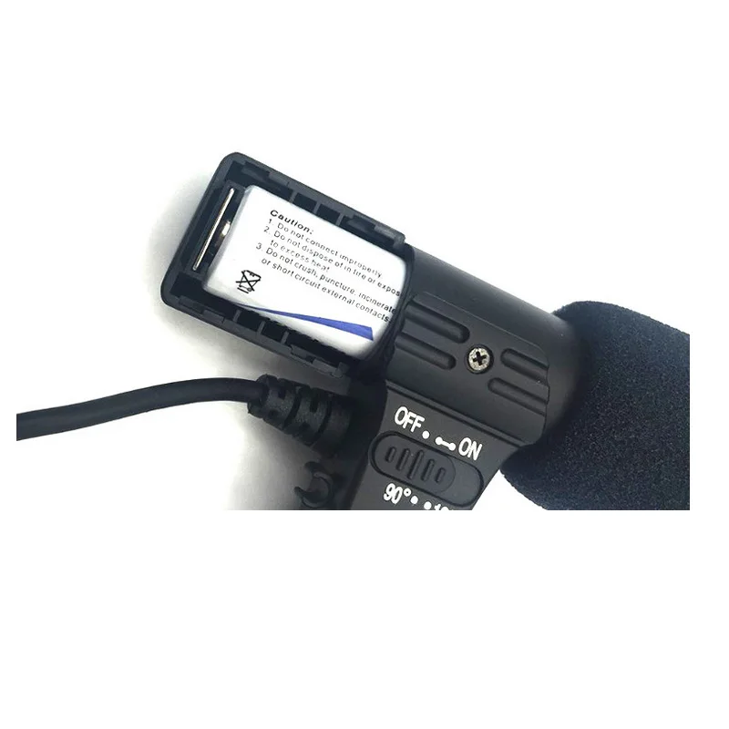 JINTU Professional คอนเดนเซอร์ไมโครโฟนกล้องสำหรับ Canon EOS 1300D 4000D 200D 80D 70D 60D 700D 600D 100D T6i T6s t4i T5i