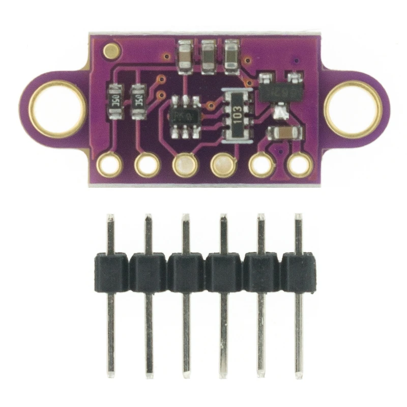 VL53L0X Time-of-Flight (ToF) sensore di distanza Laser Breakout 940nm GY-VL53L0XV2 modulo di distanza Laser I2C IIC 25MM * 10.7MM