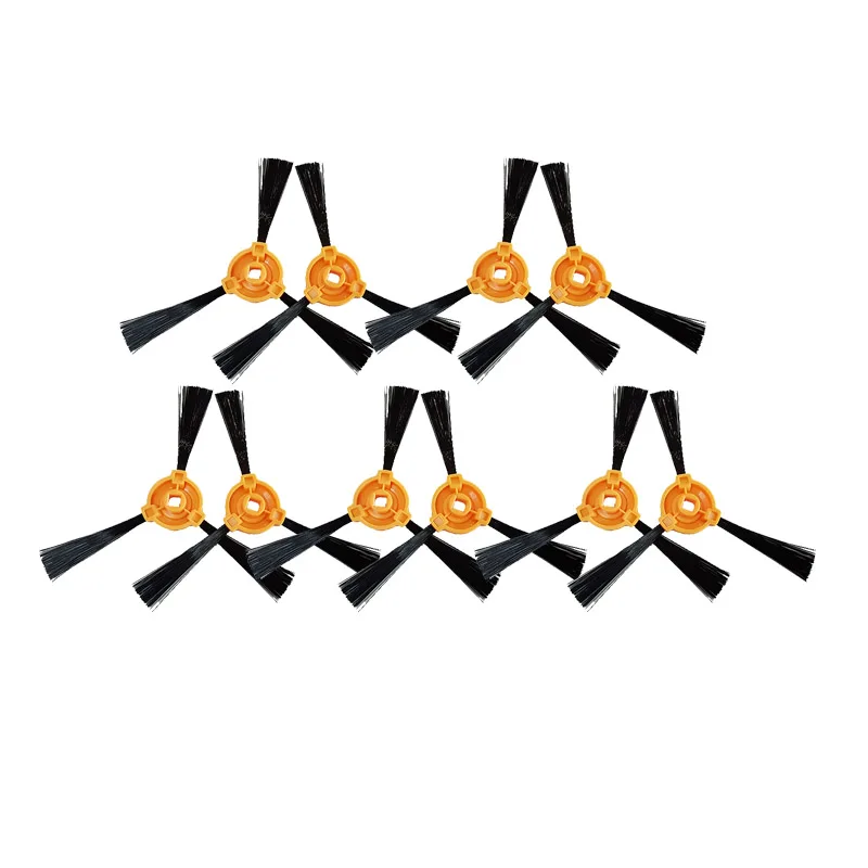 10Pcs Robot Vacuum Cleaner Sikat Sisi untuk Gutrend Fusion 150 Robotic Vacuum Cleaner Suku Cadang Aksesoris Sikat Pembersih