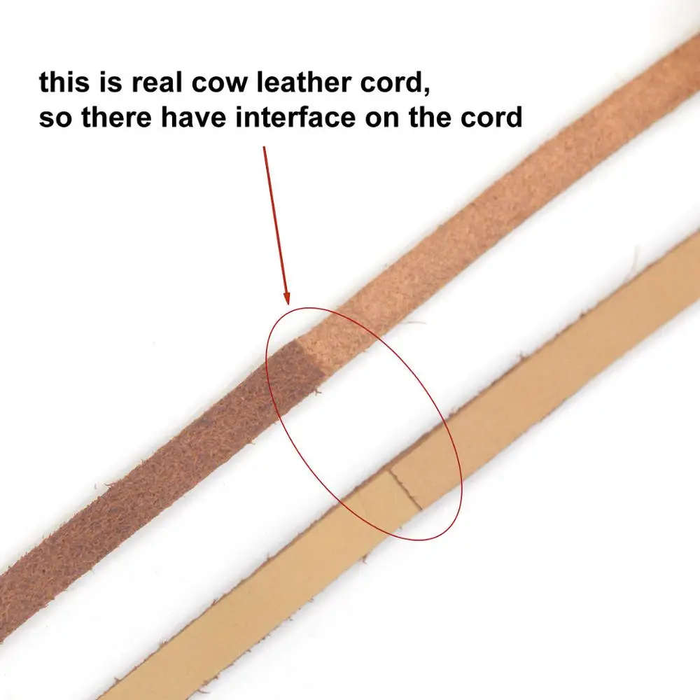 2Yards Genuine Cowhide Cow Leather Cord Strip Flat Rope DIY Leather Craft Jewelry Bag Leathercraft jewelry accessories