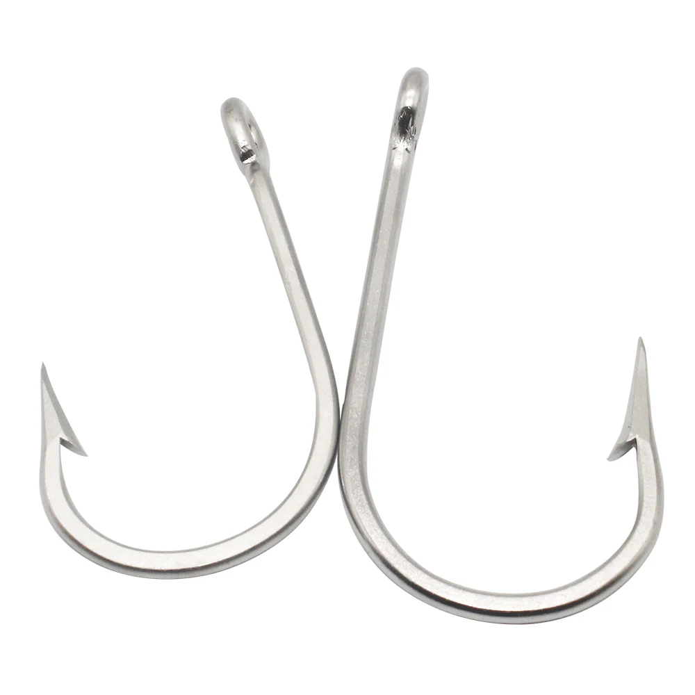 10pcs 7732 Big Game Fishing Hooks Strengthen Stainles Steel Ocean Fishing Hooks Size 4/0 5/0 6/0 7/0 8/0 9/0 10/0 11/0 12/0