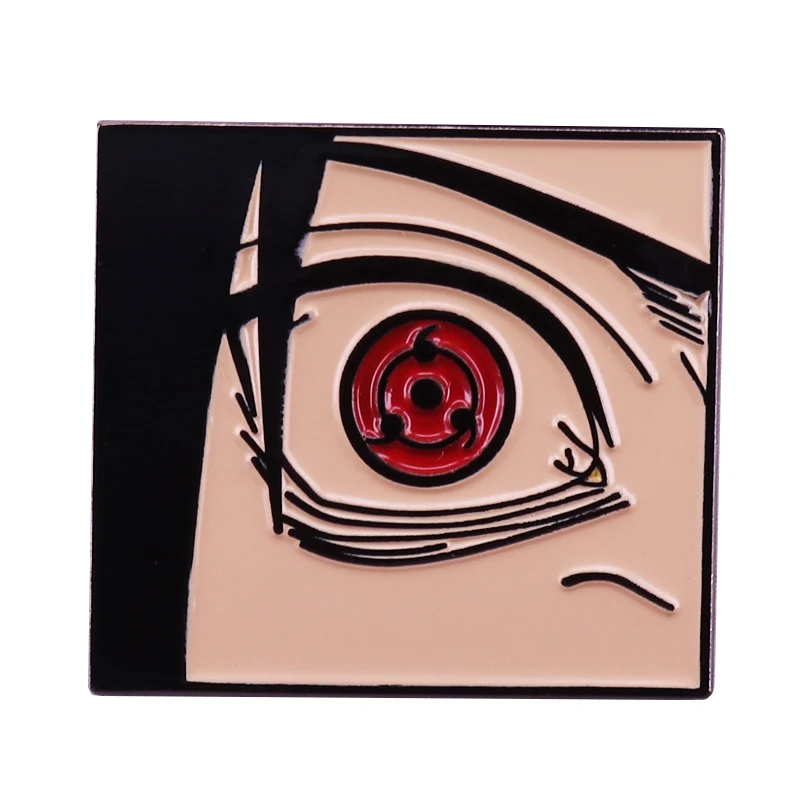 Sasuke Sharingan badge power eye evolutionr brooch japan anime accessories