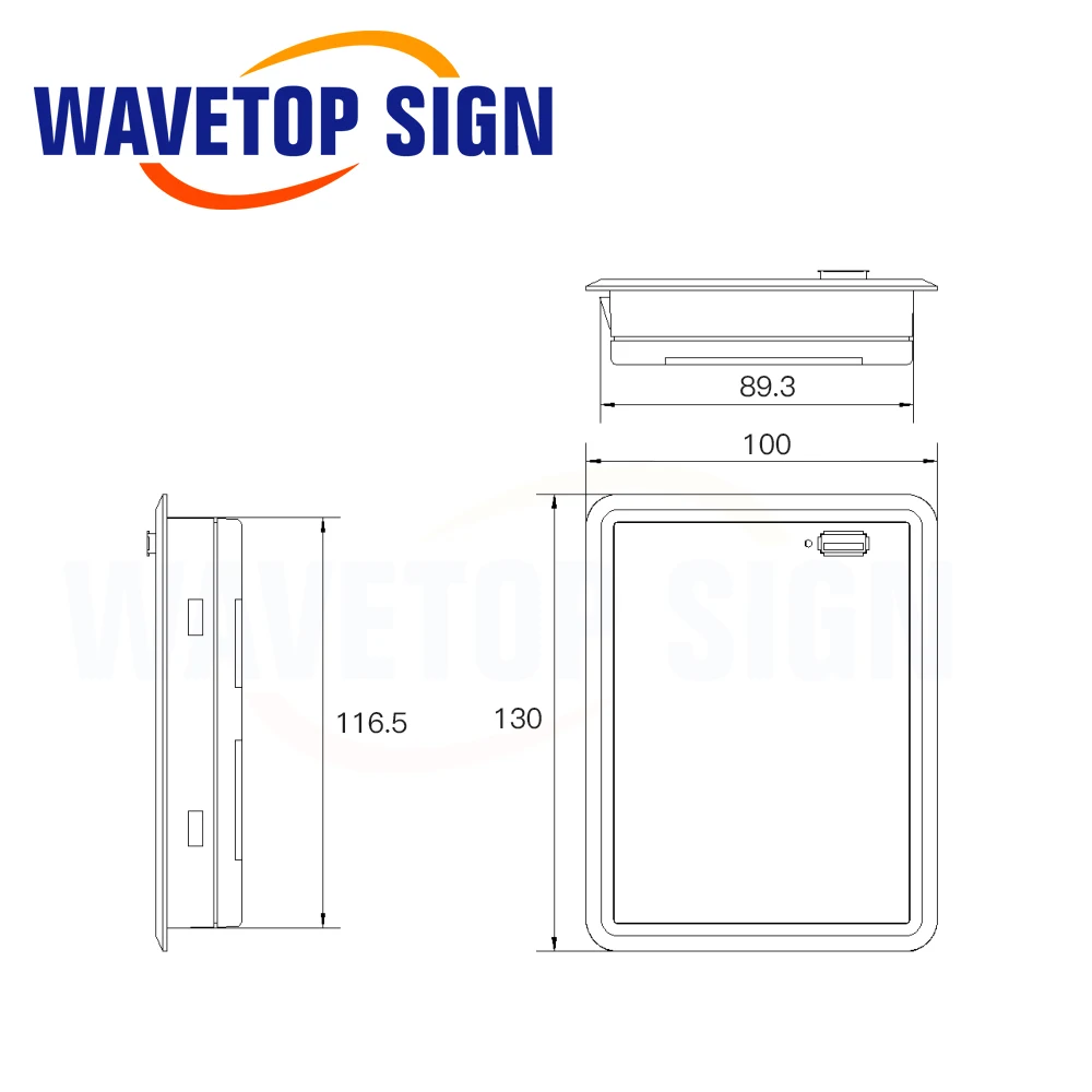 WaveTopSign Co2 Laser Controller System for Co2 Laser Engraving Cutting Machine K40 Laser 3020 6040 Replace Ruida Leetro Trocen