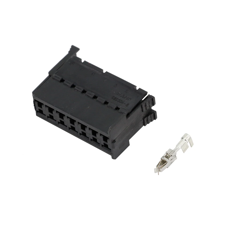 5 Sets 14Pin Black Automotive Connectors Harness connector  with Terminal DJ7143-3.5-21 14P