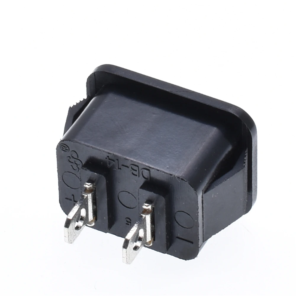 Customizable power socket C10 male 2 jack power outlet embedded electric connector for PDU UPS with certificate superior quality