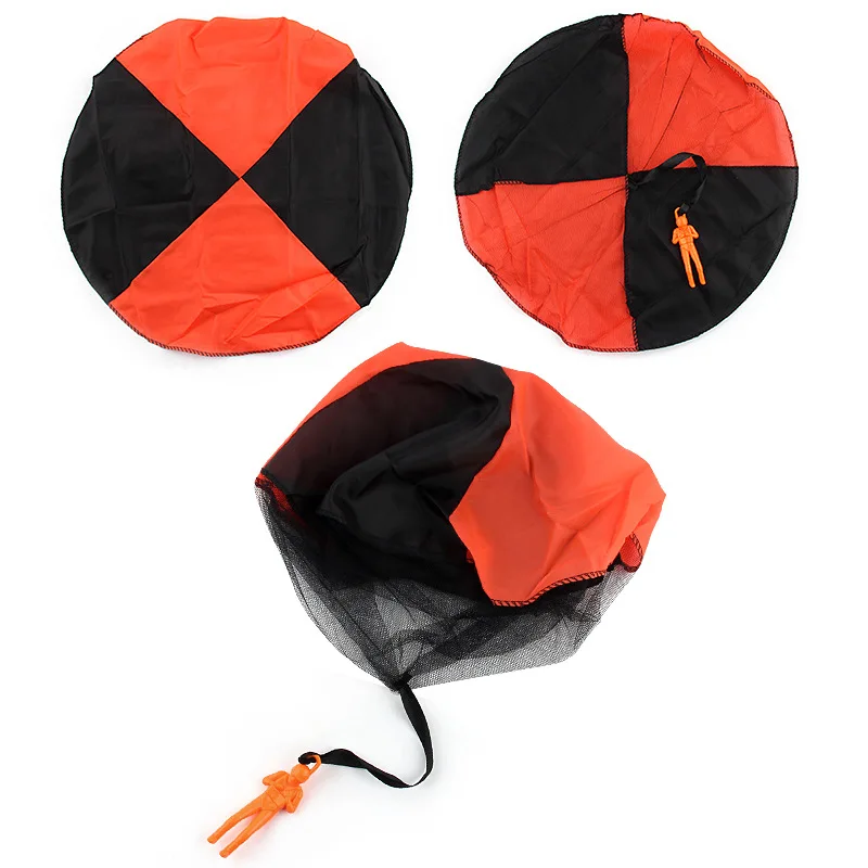 1pcs Plastic Ejecting Parachute Toy Outdoor Soldier Hand Throwing Parachute Toys for Kids Gift Novelty Sport Game