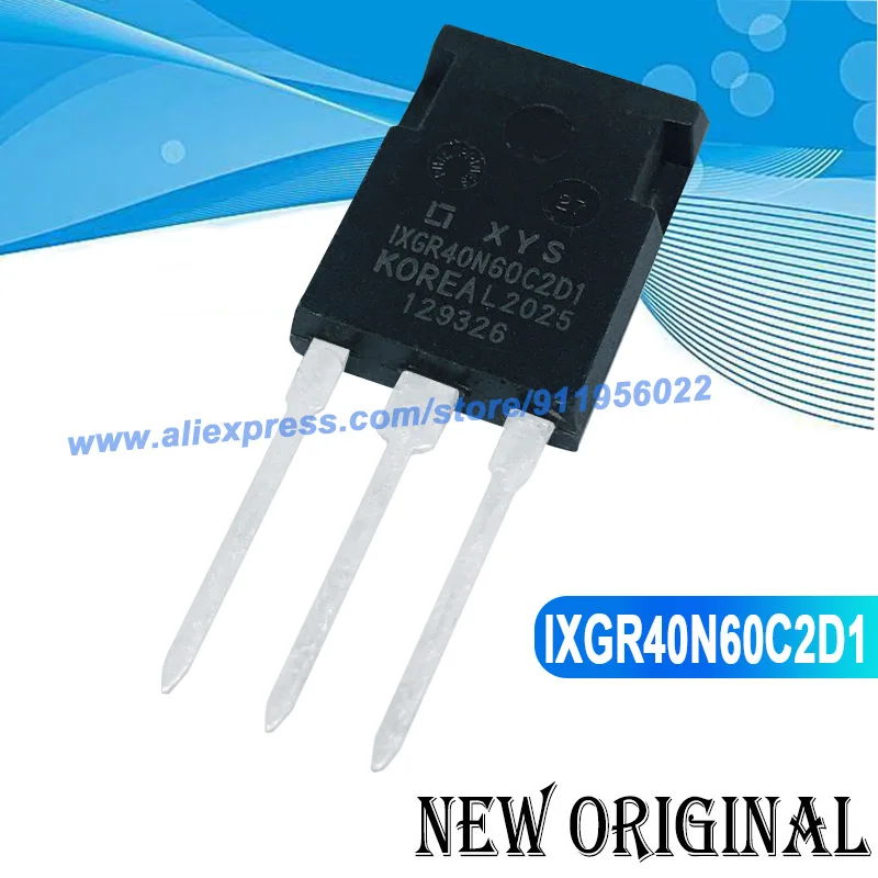 (5 Pieces) IXGR40N60C2D1    TO-247