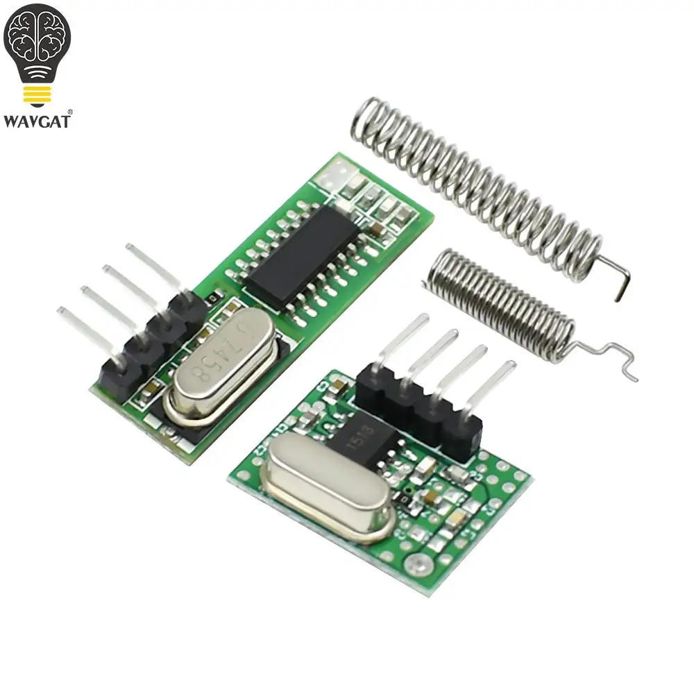 433 Mhz superheterodynowy odbiornik RF i moduł nadajnika 433 Mhz zdalne sterowanie dla Arduino uno moduł bezprzewodowy zestawy Diy