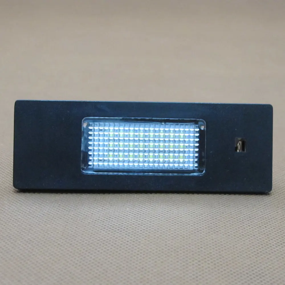

For BMW E87 E81 E87 F20 E63 E64 F12 F13 F06 Z4 E85 E86 E89 Auto LED License Number Plate Light Car Illuminating Lamp