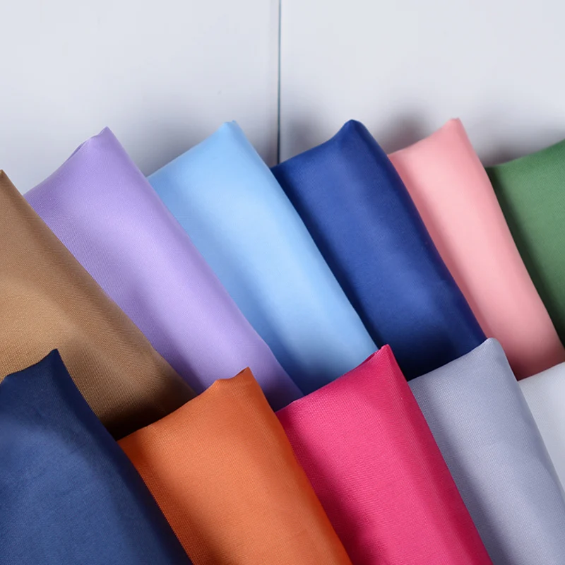 Solid Color Thin Lining Fabric For DIY Sewing Clothing Suit Cashmere Coat Accessories Polyester Fabric per meter 100x150cm