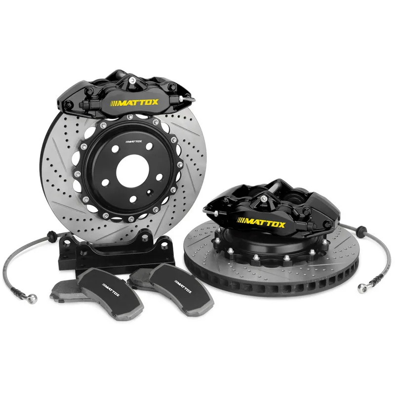 Mattox Racing Brake Rotors 330*28mm Brake Rotor 4POT Pistons Brake Caliper FOR Infiniti G35 Coupe 2003 2007 Rim 17inch