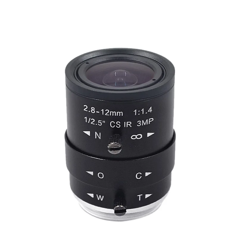 Megapixel HD Security Camera Lens CS Mount 2.8-12mm/5-50mm /6-60mm Manual Varifocal Lens 4/6/8/12mm CS Fixed Focus Lens